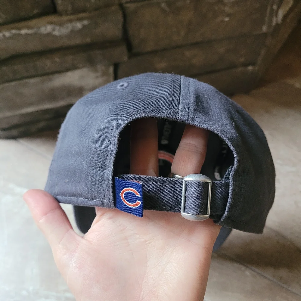 New Era Chicago Bears Baseball Hat MLB 9Twenty OS Blue Orange Mens Womens Cap